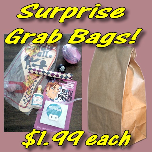 $1.99 Surprise Grab Bags at Coyote Moon Trading Company, Ordway, Colorado