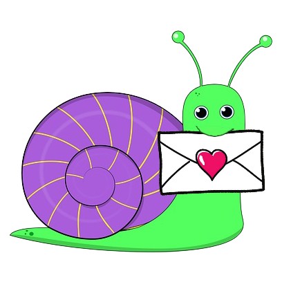 Snail Mail Snail-Send mail to Coyote Moon Trading Company